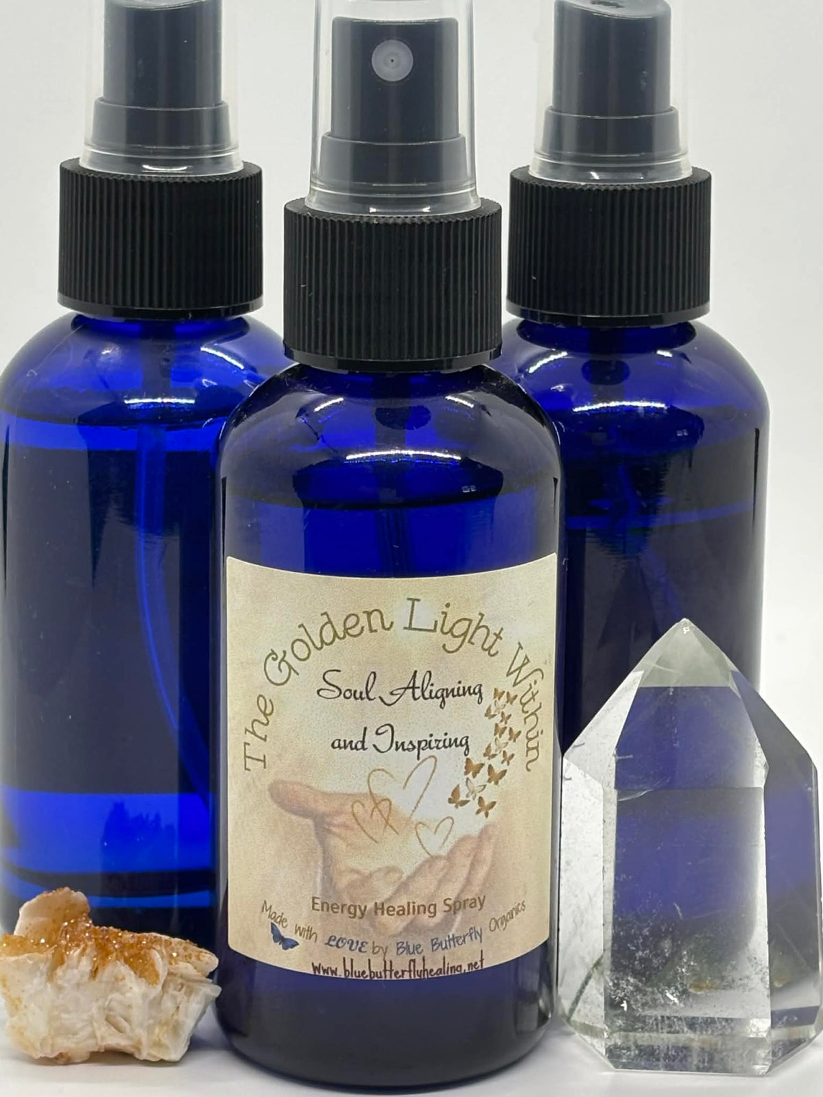 The Golden Light Within  Energy Healing Spray, 4 fl. oz.