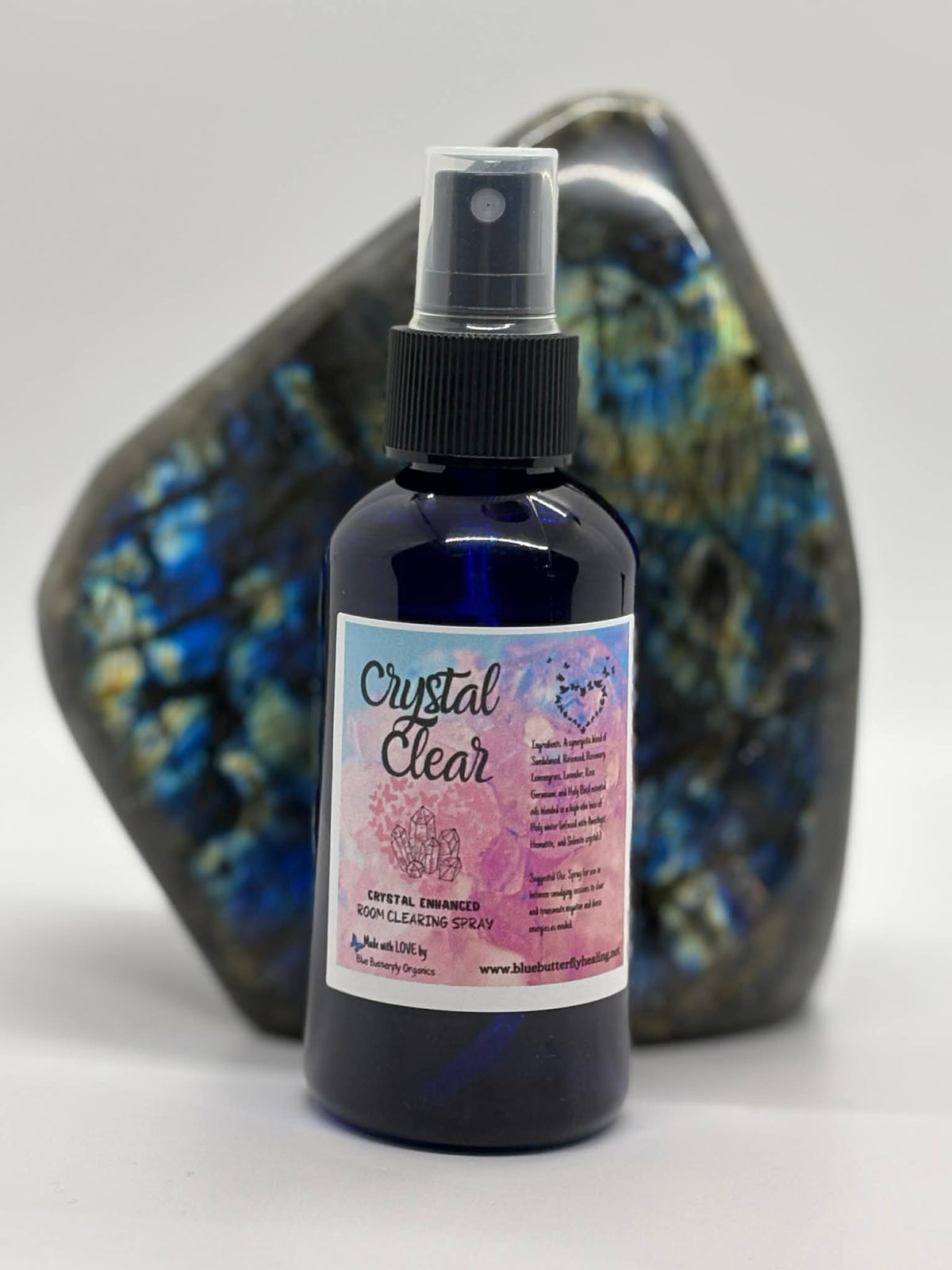 Crystal Clear Energy Healing Spray, 4 fl. oz.