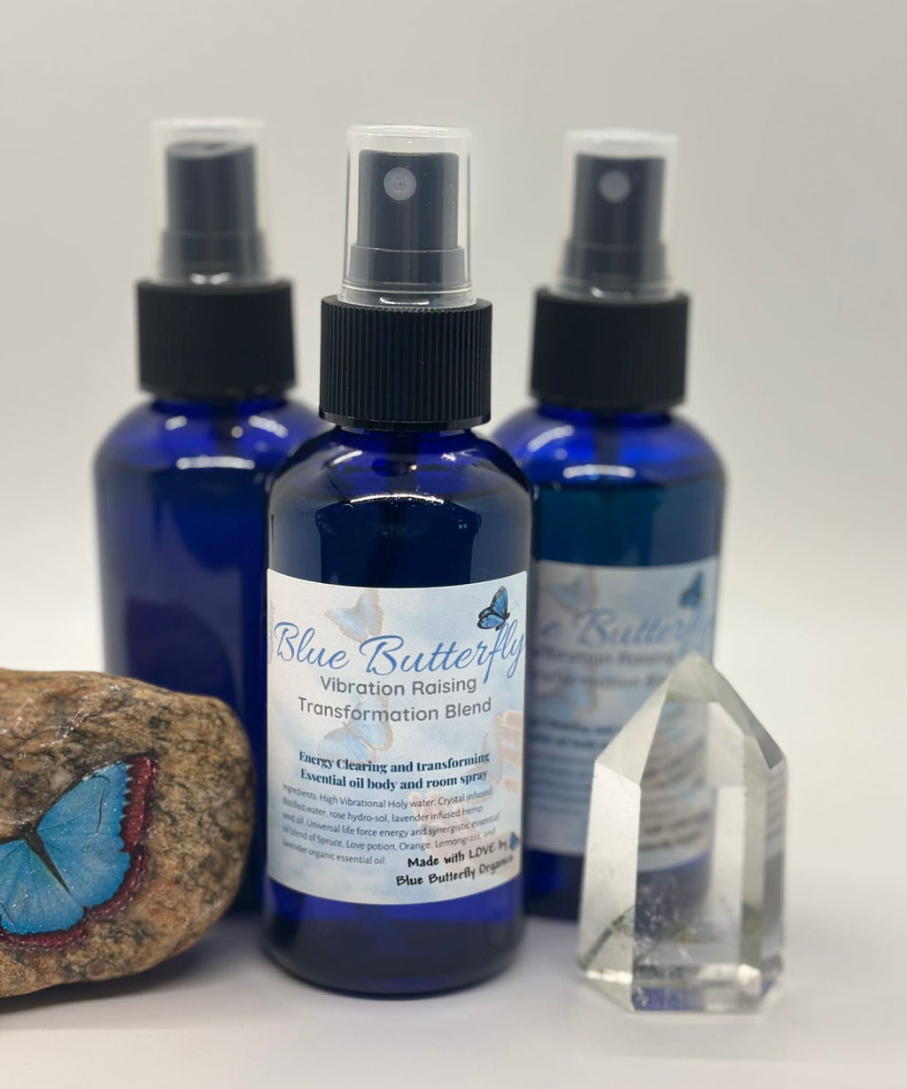 Blue Butterfly Blend Essential Oil Room Spray, 4 fl. oz.