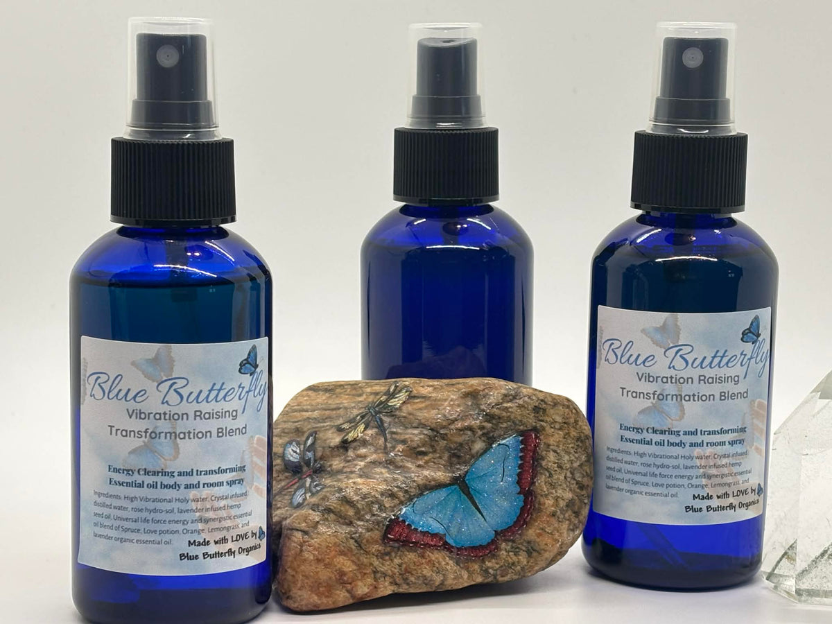Blue Butterfly Blend Essential Oil Room Spray, 4 fl. oz.