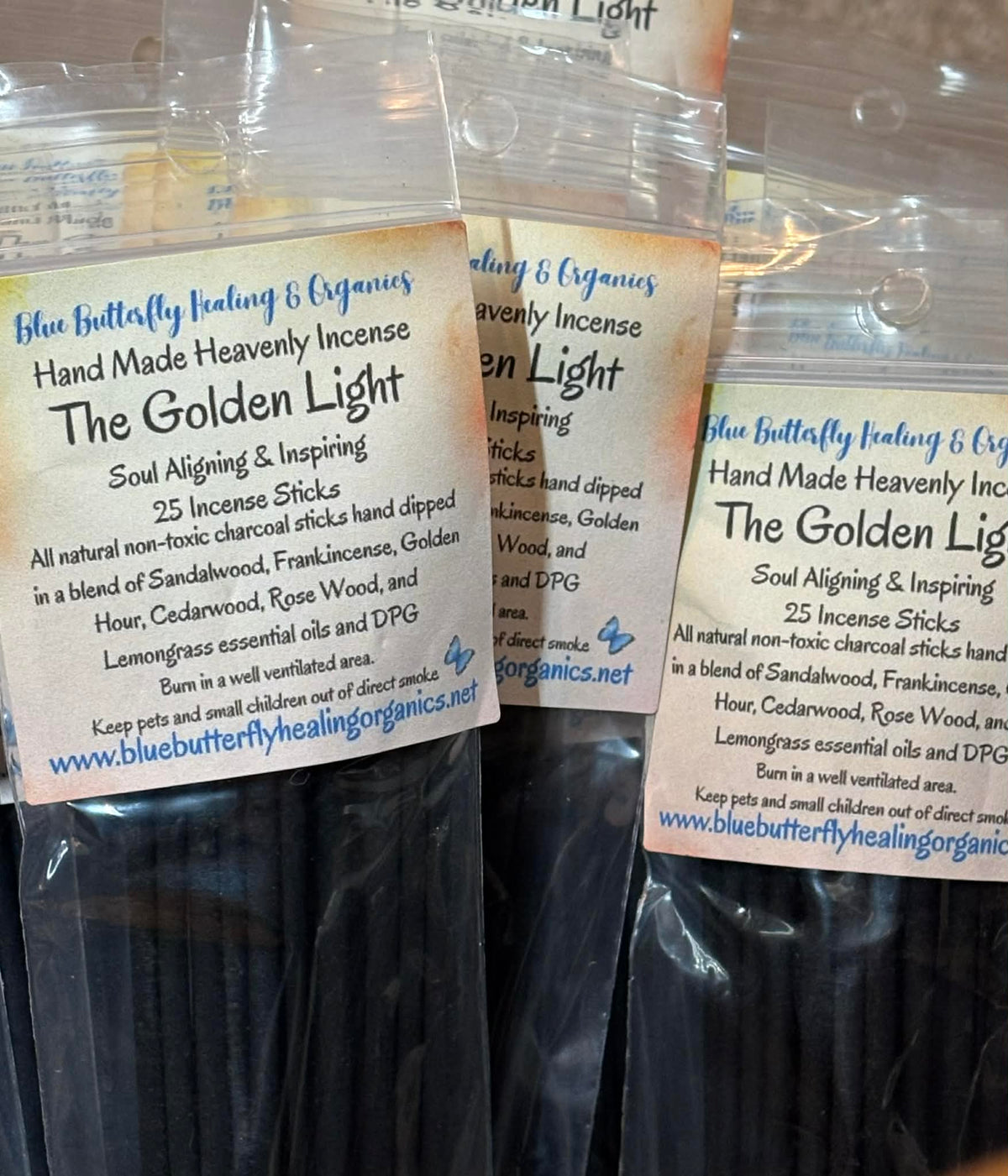 The Golden Light Incense Sticks