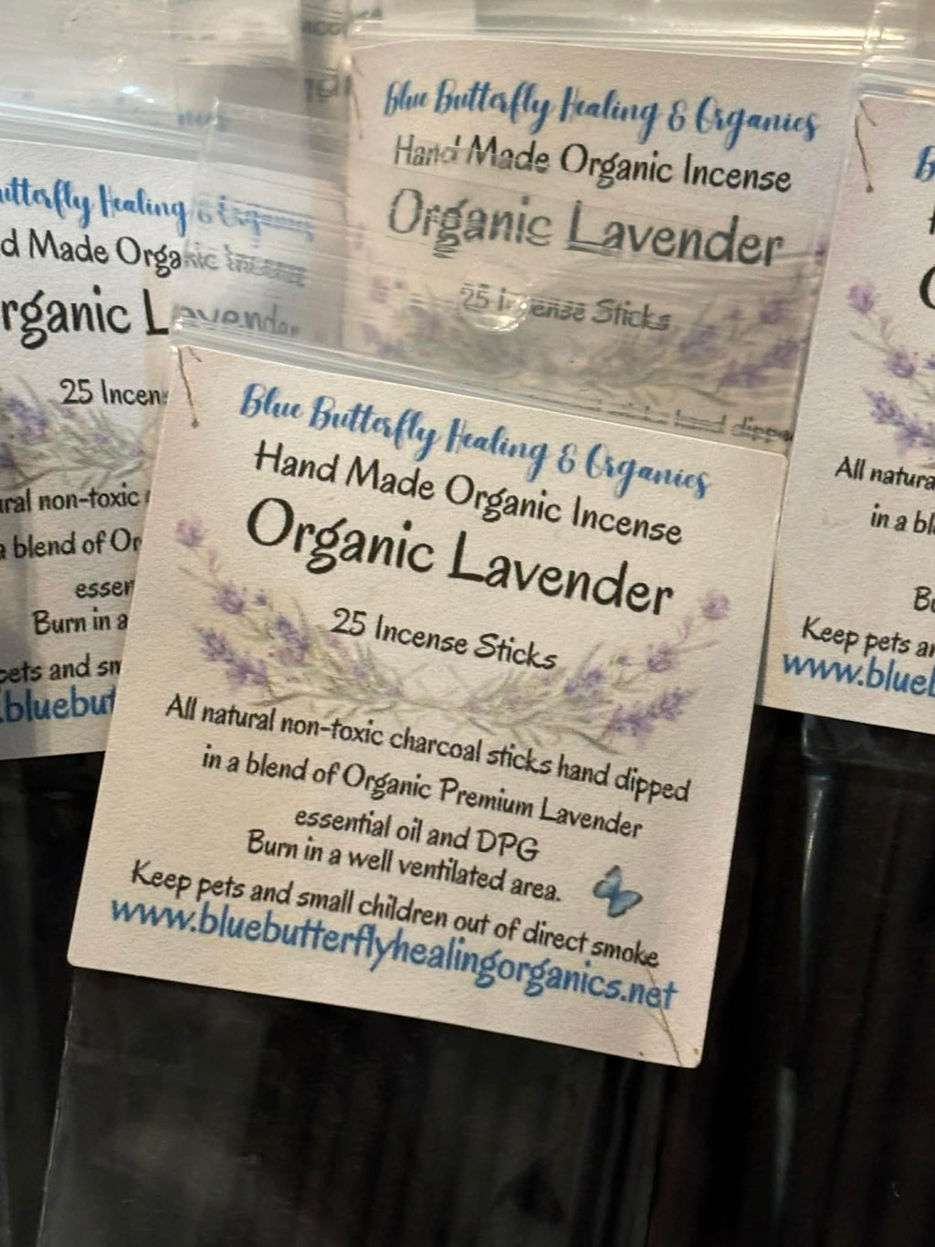 Organic Lavender Incense Sticks