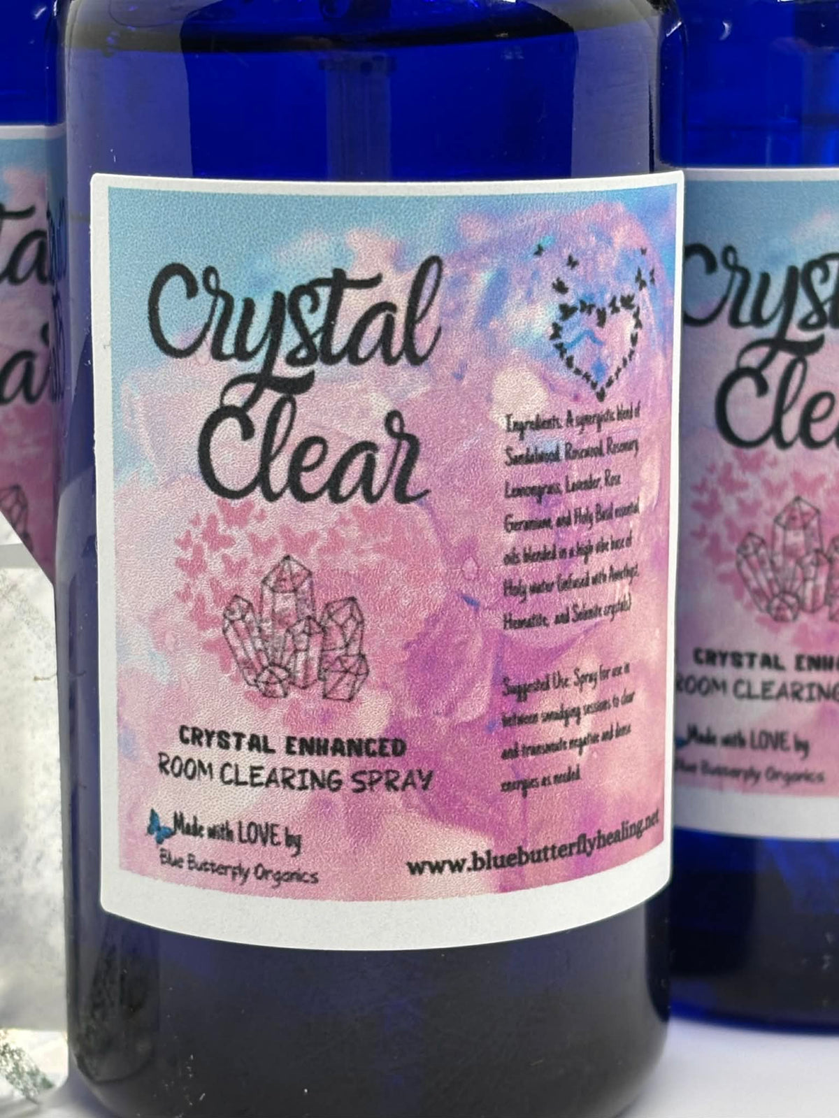 Crystal Clear Energy Healing Spray, 4 fl. oz.