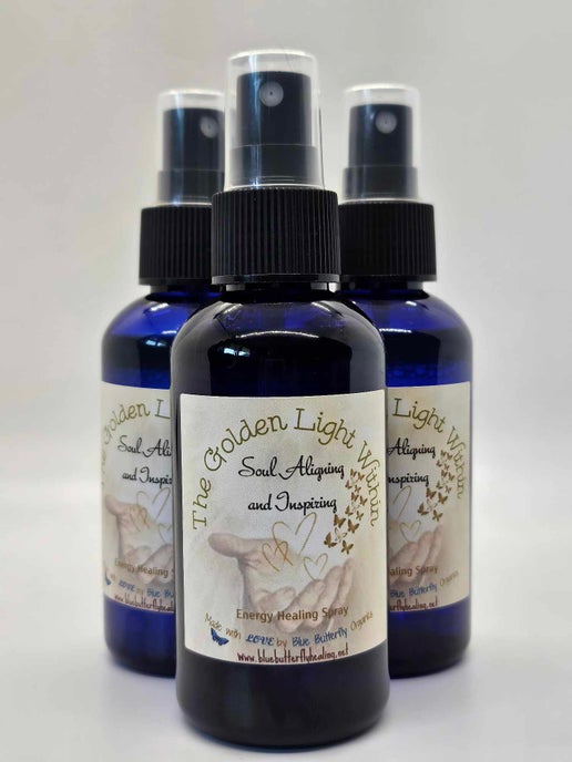 The Golden Light Within  Energy Healing Spray, 4 fl. oz.